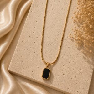 GOLDEN ROSE THEMED PENDANT