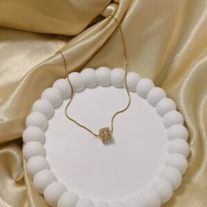 Crystal Barrel Necklace