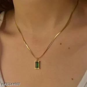 CHERRY CRYSTAL PENDANT NECKLACE Variation
